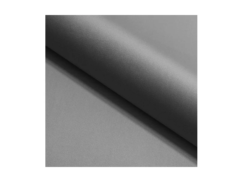 Mona SLIM III aus VELUTTO-Stoff, Bequemes Polsterbett - Ergonomische Rückenstütze 160x200 cm, Dunkelgrau