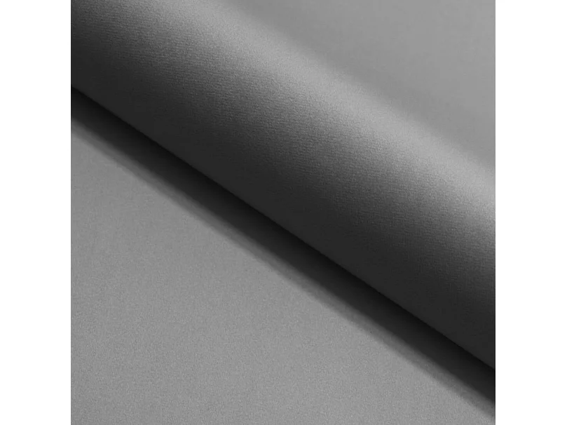 Mona SLIM III in VELUTTO stof, Comfortabel gestoffeerd bed - Ergonomische rugsteun 140x200 cm, Donkergrijs