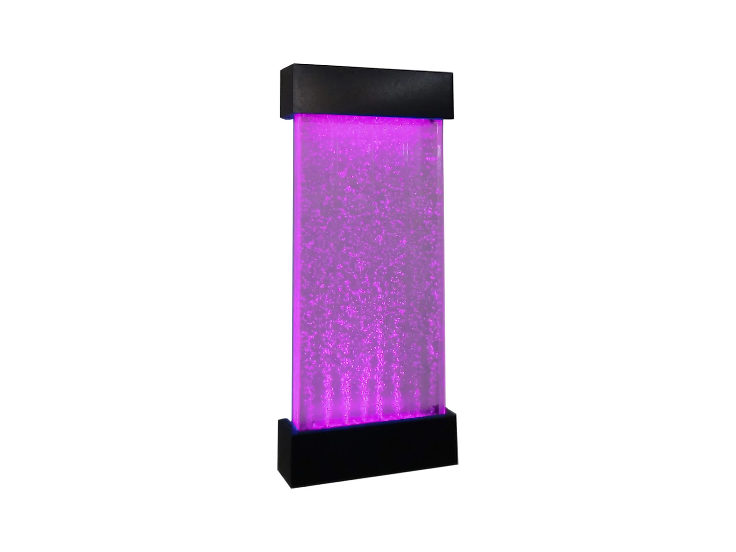 Pared de burbujas de agua CECILY - LEDs de color cambiante - Alto 122 cm