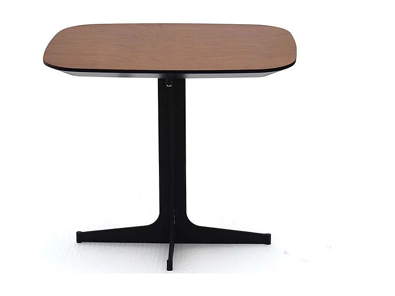 Table d'appoint bois VENUS - Noyer - Bois foncé