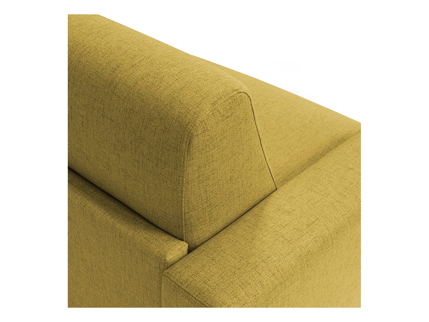 Nixon Schlafsofa mit 20 cm Matratze aus wasserfestem Stoff T03 220 cm (mat. 160x197) Gelb