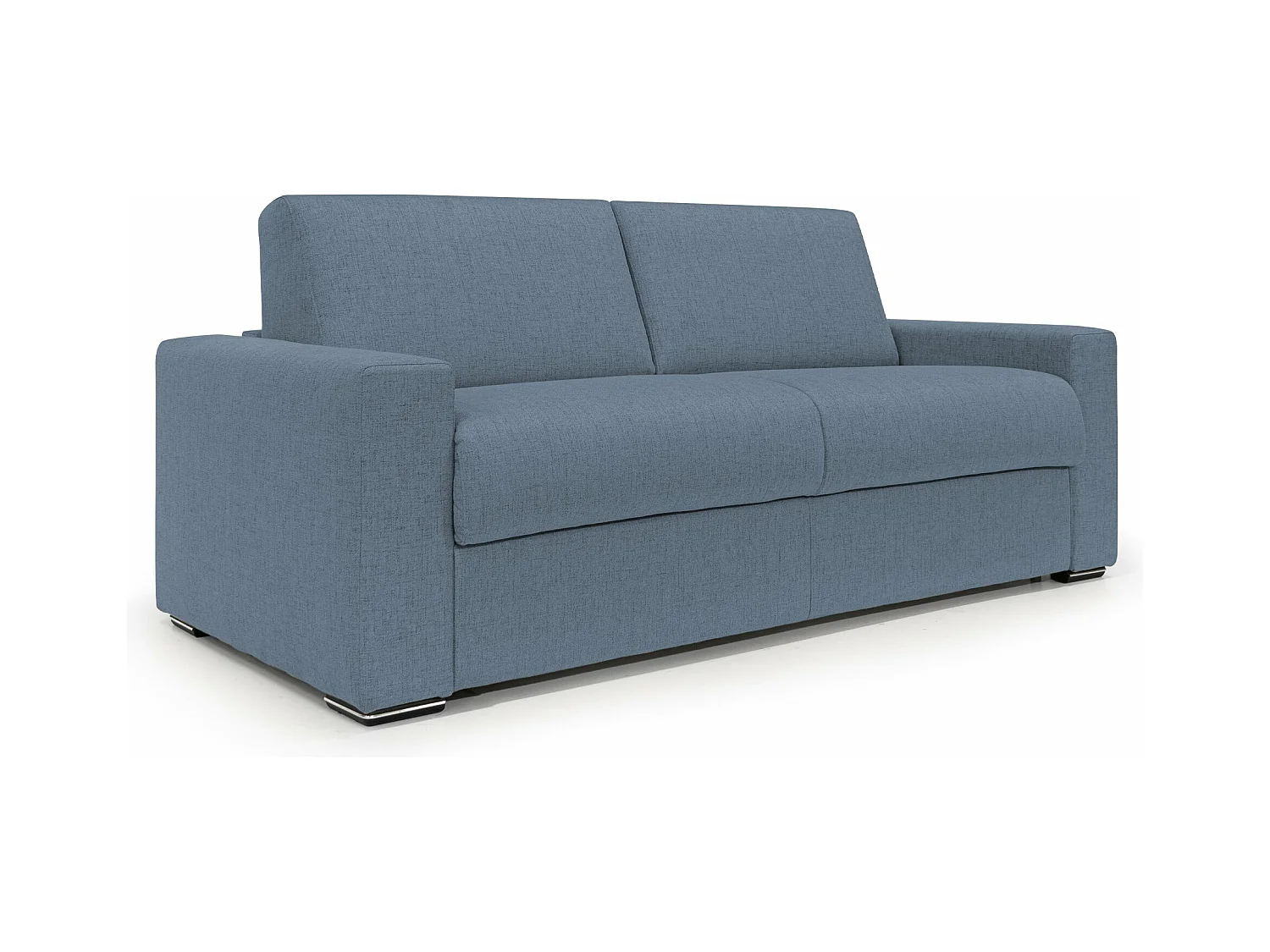 Nixon Canapé convertible matelas h20 en tissu imperméable T03 200 cm (mat. 140x197) bleu