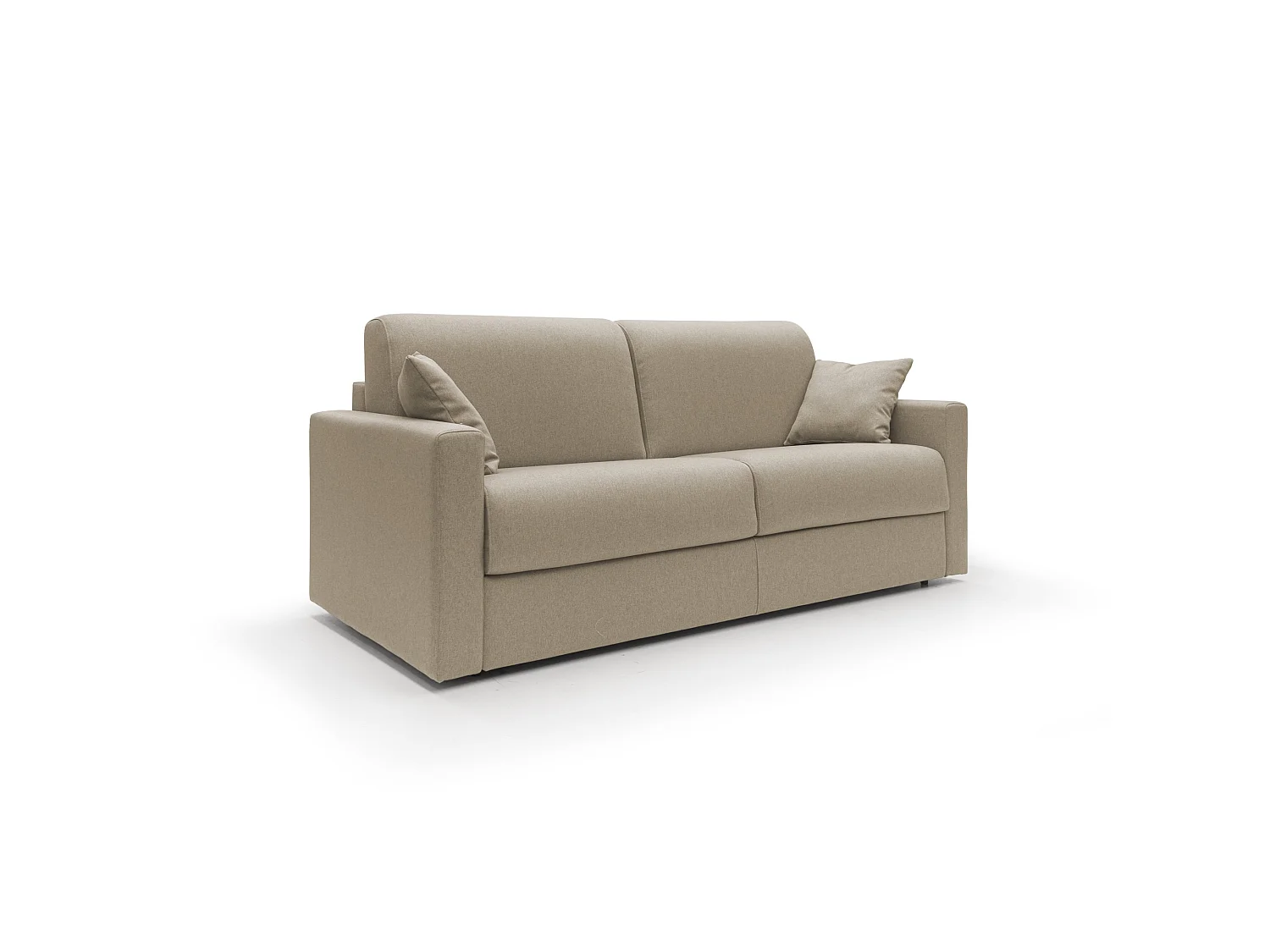 Chris Schlafsofa aus wasserfestem Stoff T13 166 cm (mat. 120x197) braun