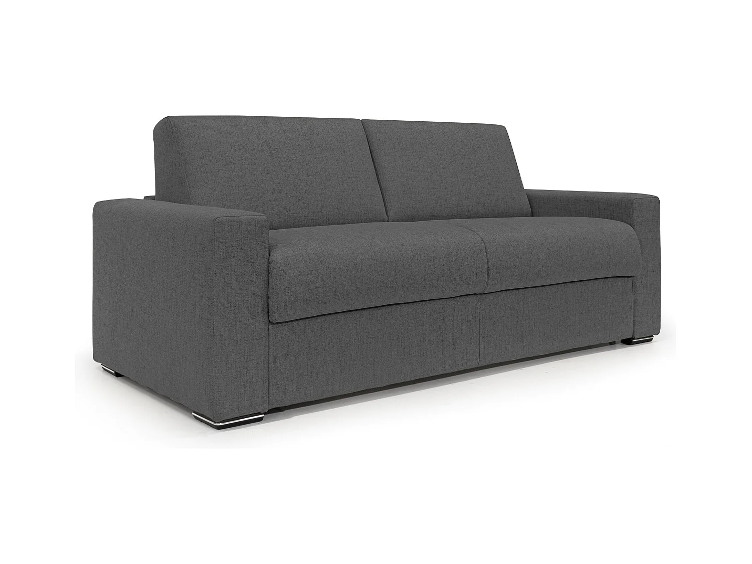 Nixon Canapé convertible matelas h20 en tissu imperméable T03 220 cm (mat. 160x197) anthracite
