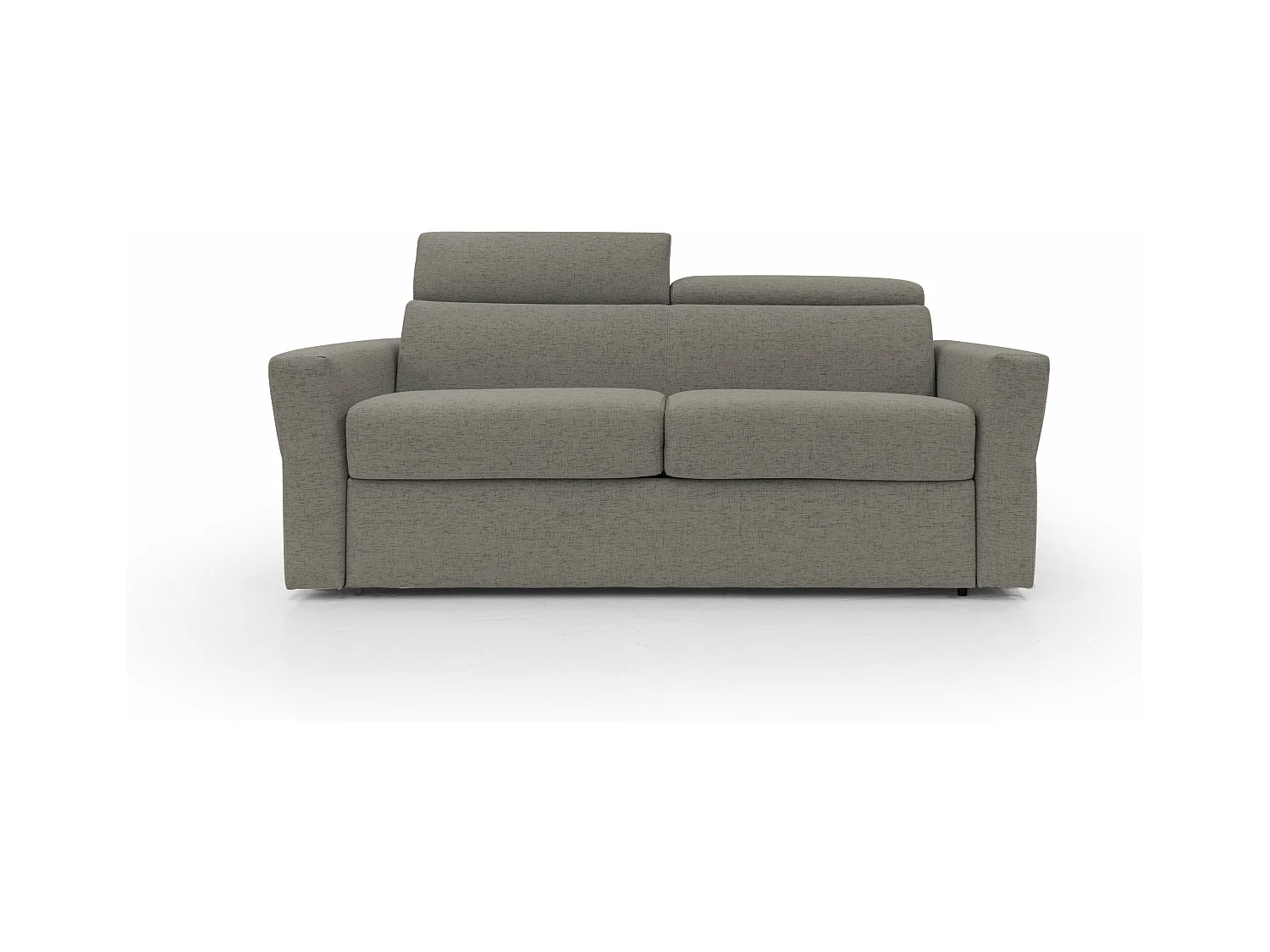 Avalon Schlafsofa mit 18 cm hoher Matratze aus wasserfestem Stoff T03 200 cm (140x197) taupe