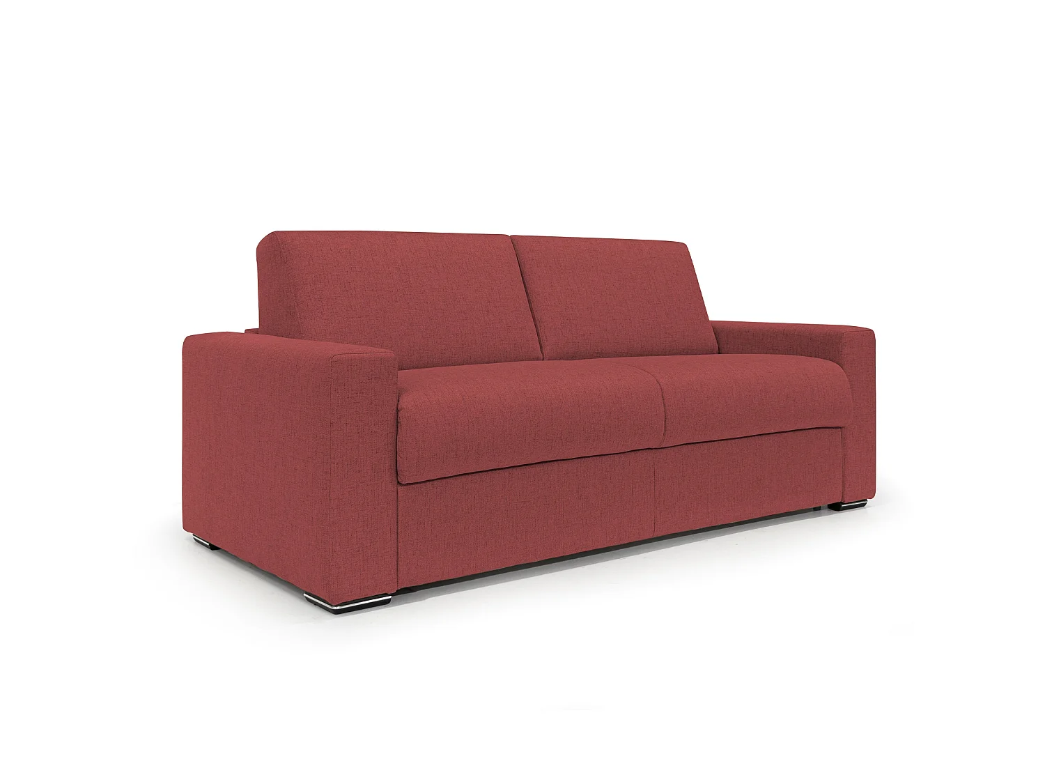 Nixon Divano letto c/mat. H 20 cm 200 cm (mat. 140x197) Rosso