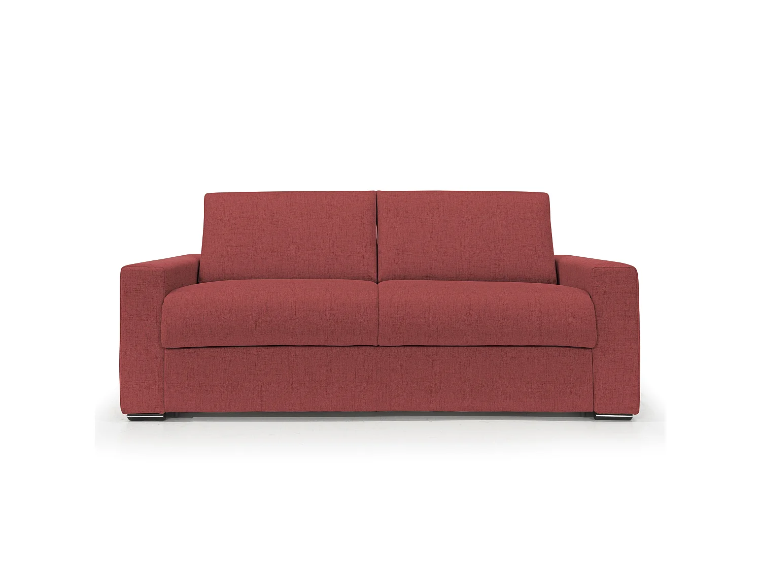 Nixon Divano letto c/mat. H 20 cm 200 cm (mat. 140x197) Rosso