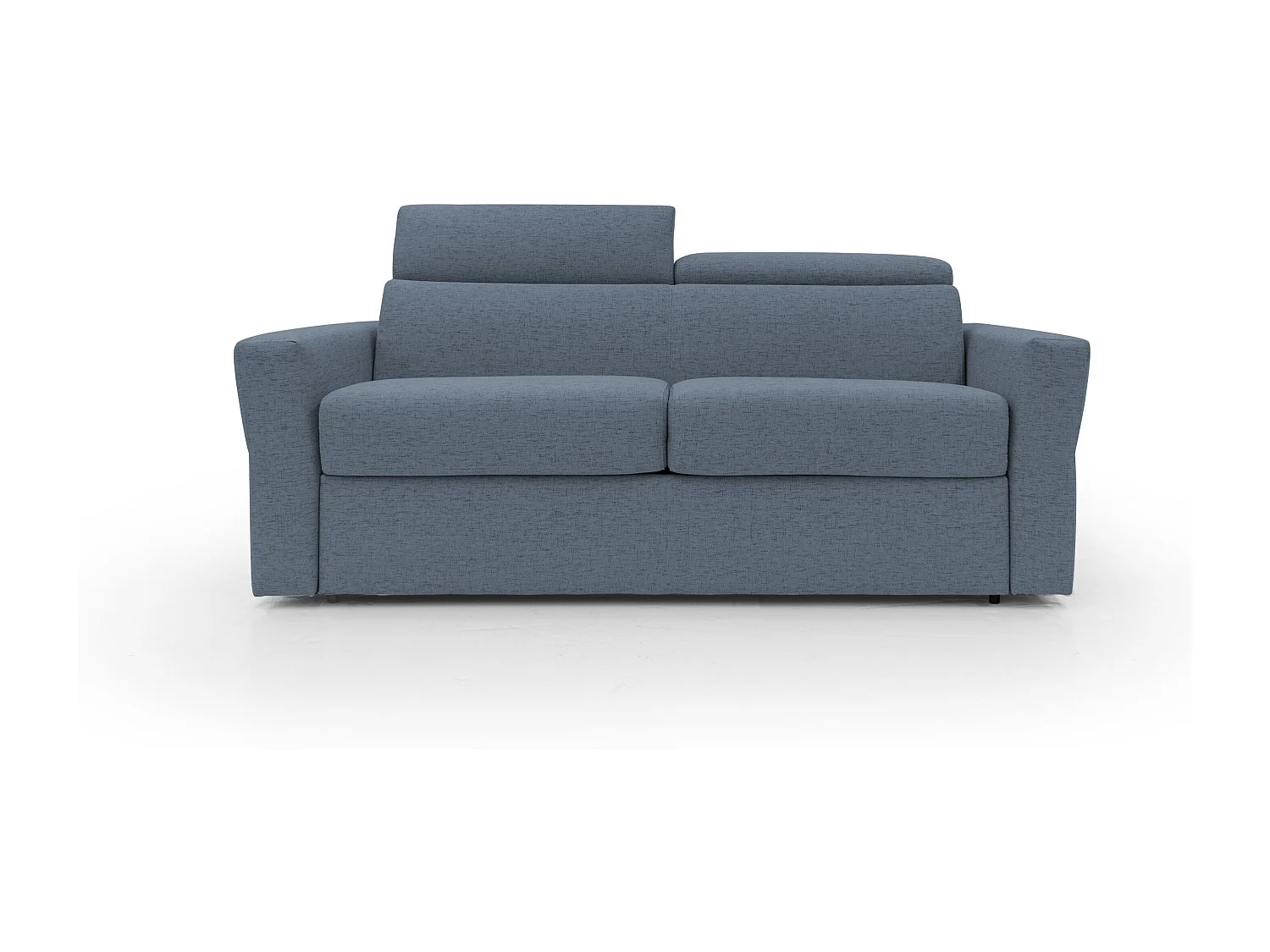 Avalon Schlafsofa mit 18 cm hoher Matratze aus wasserfestem Stoff T03 200 cm (140x197) blau