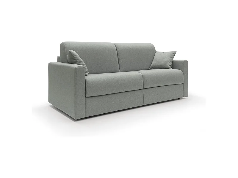 Chris Schlafsofa aus wasserfestem Stoff T13 186 cm (mat. 120x197) grau