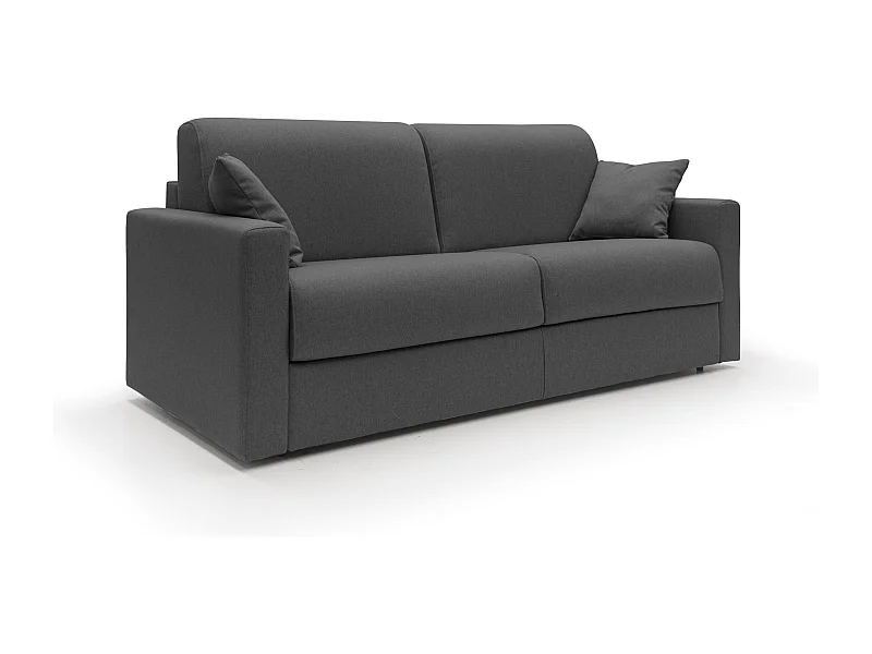 Chris Schlafsofa aus wasserfestem Stoff T13 206 cm (mat. 120x197) anthrazit