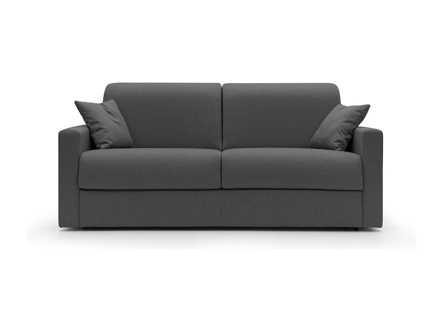 Chris Sofá cama convertible en tejido impermeable 206 cm (mat. 160x197) Antracita