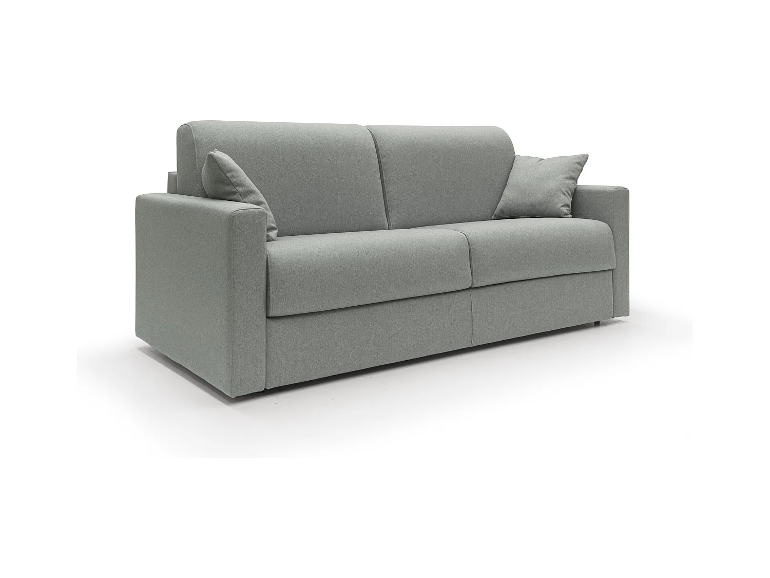 Chris Schlafsofa aus wasserfestem Stoff T13 166 cm (mat. 120x197) grau