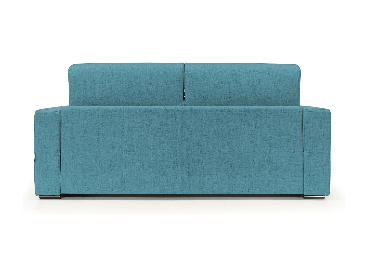 Nixon Schlafsofa mit 20 cm Matratze aus wasserfestem Stoff T03 200 cm (mat. 140x197) Hellblau