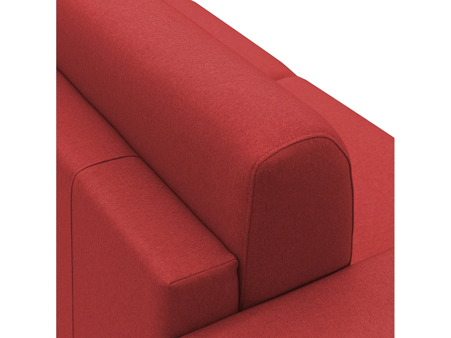 Chris Schlafsofa aus wasserfestem Stoff T13 166 cm (mat. 120x197) rot