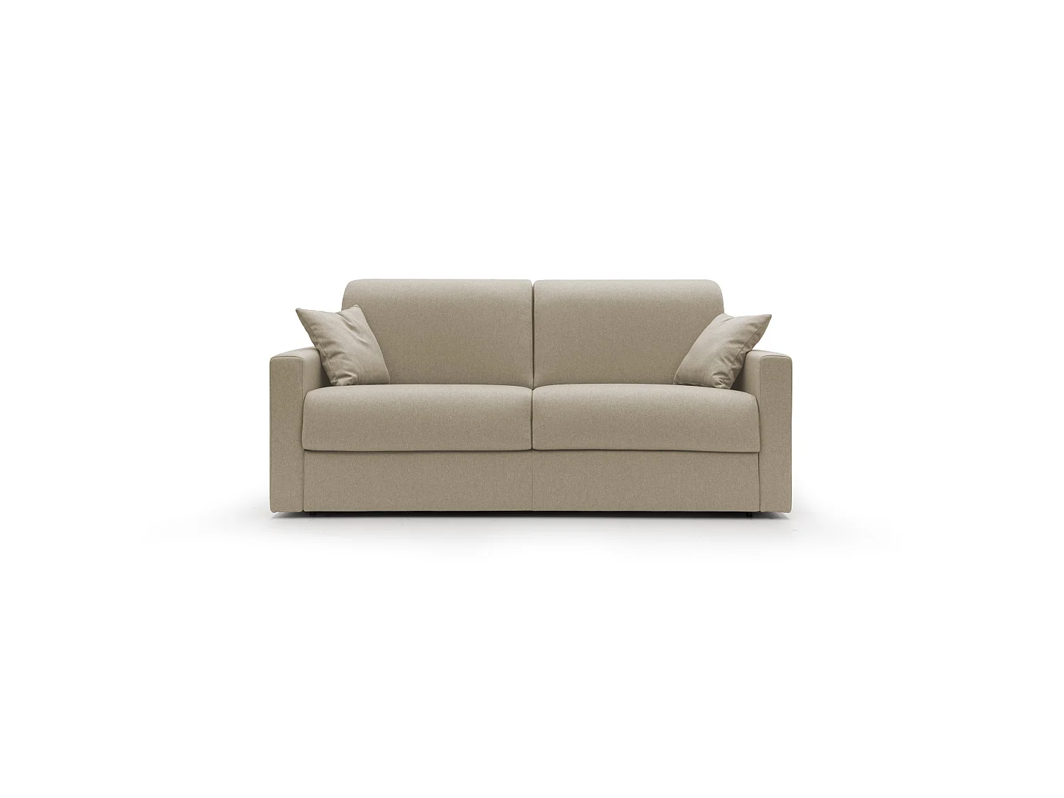 Chris Divano letto matrimoniale tessuto impermeabile 186 cm beige