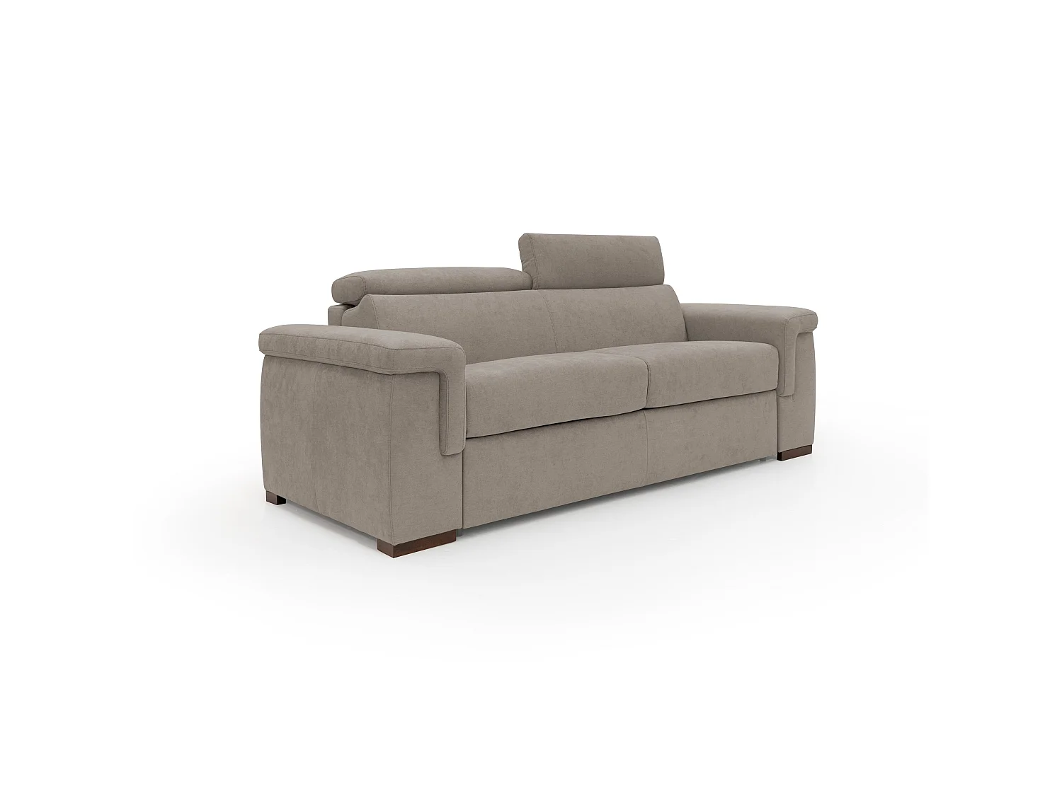 Giunone Divano letto mat. H18 220 cm (mat. 140x197 cm) beige
