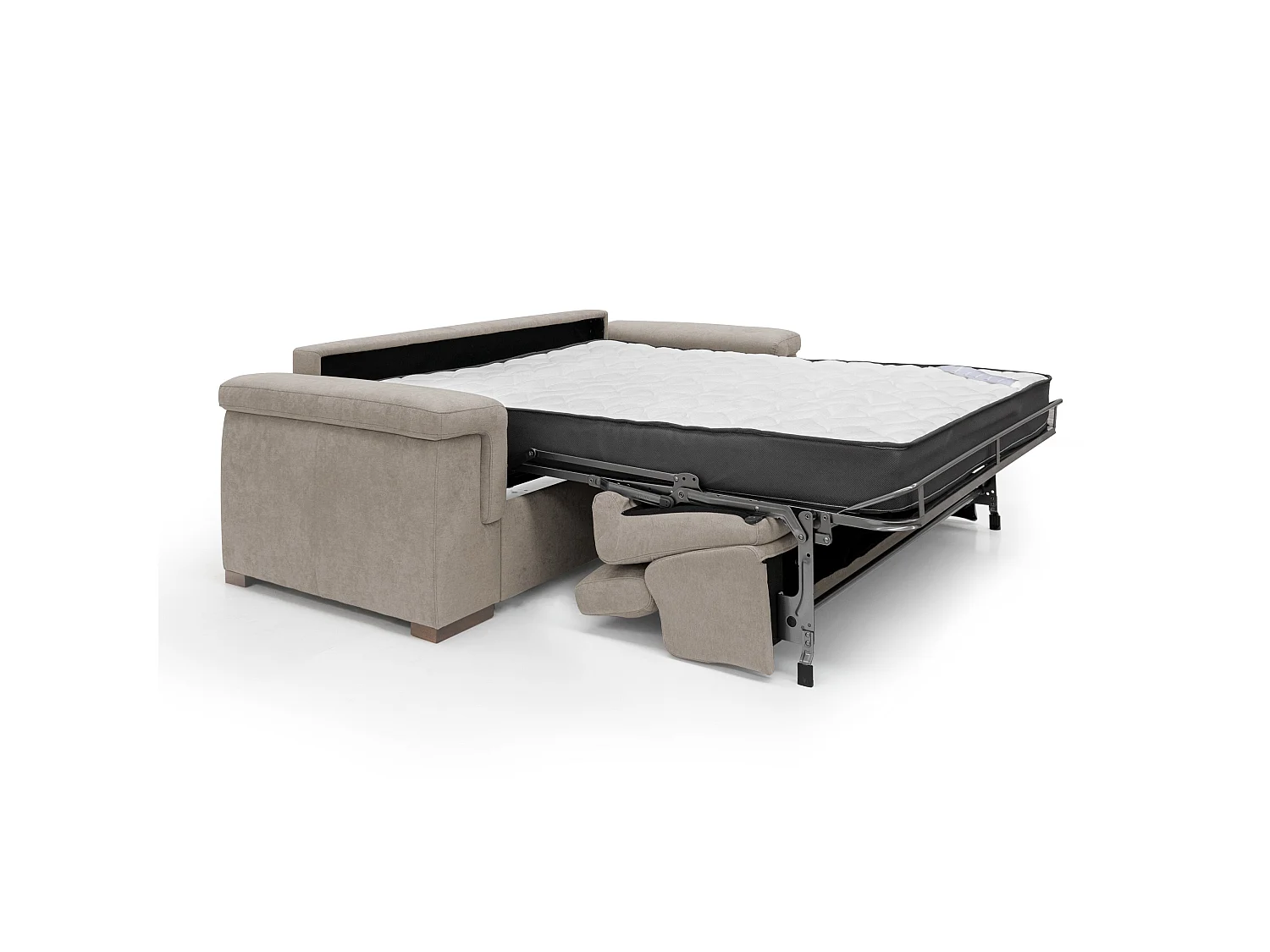 Giunone Divano letto mat. H18 220 cm (mat. 140x197 cm) beige