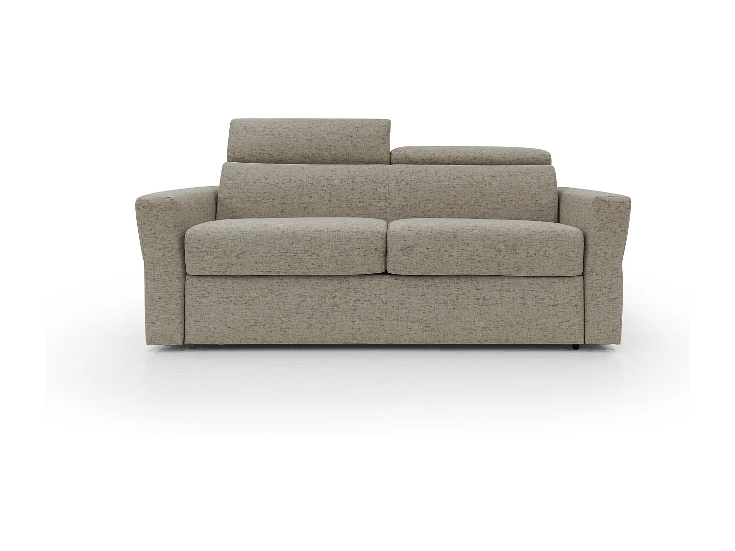 Avalon Schlafsofa mit 18 cm hoher Matratze aus wasserfestem Stoff T03 180 cm (120x197) braun