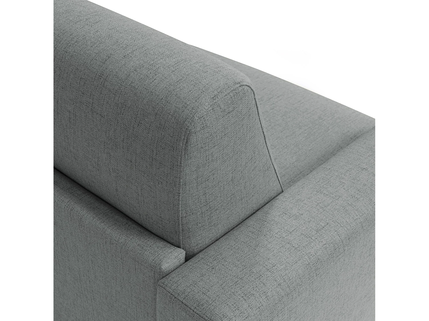 Nixon Schlafsofa mit 20 cm Matratze aus wasserfestem Stoff T03 200 cm (mat. 140x197) Grau