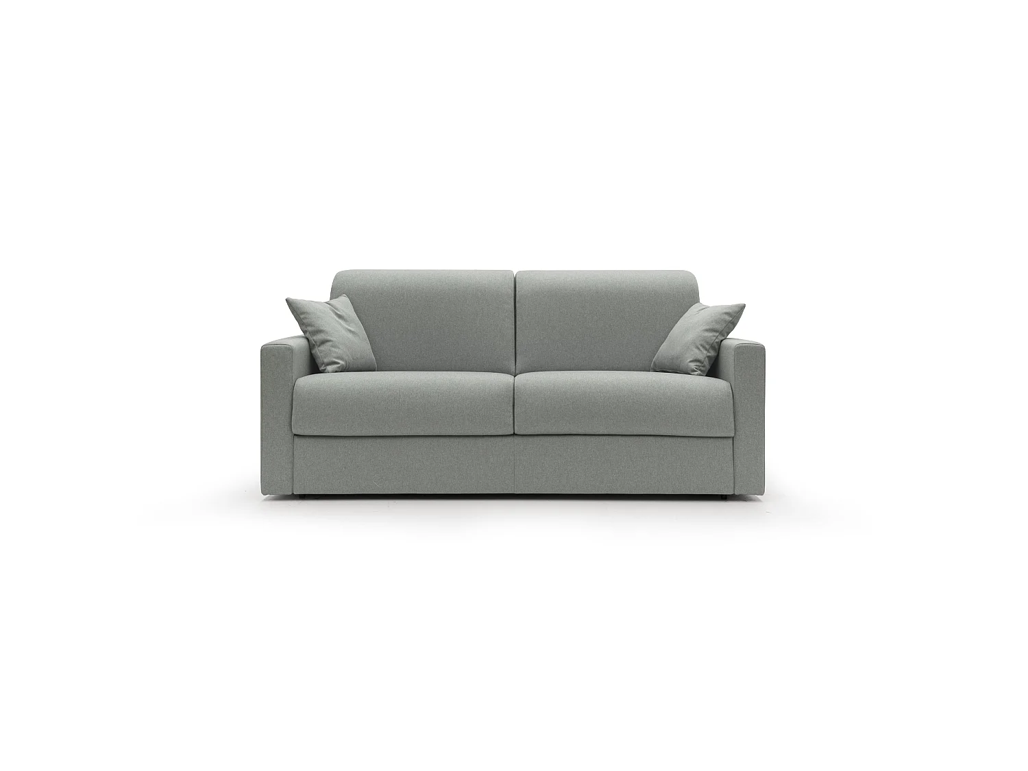 Chris Divano letto matrimoniale tessuto impermeabile 206 cm azzurro