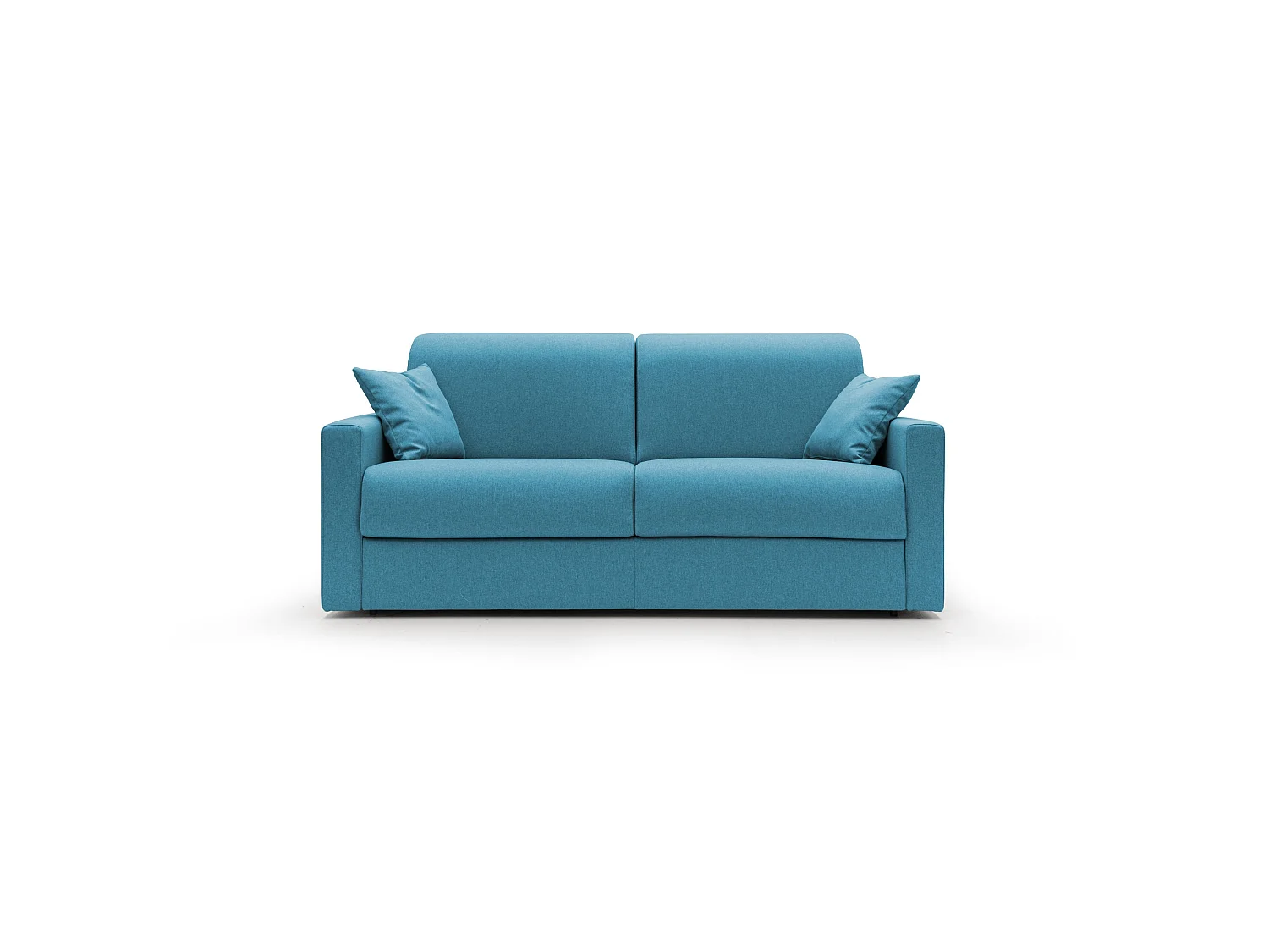 Chris Divano letto matrimoniale tessuto impermeabile 206 cm azzurro