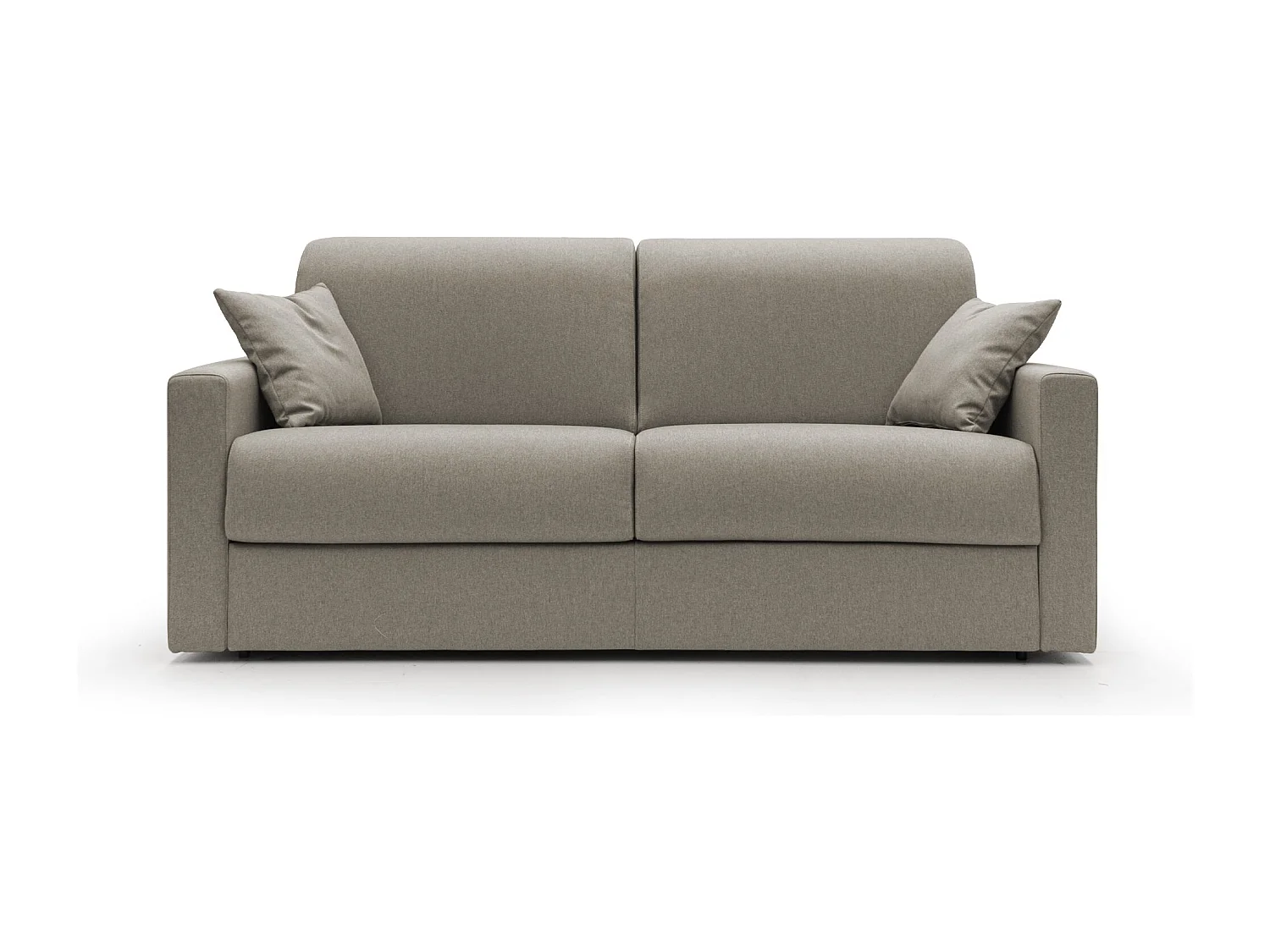 Chris Schlafsofa aus wasserfestem Stoff T13 186 cm (mat. 120x197) taupe