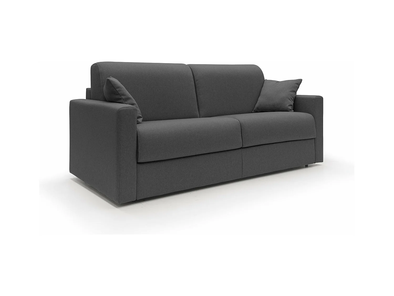 Chris Canapé lit convertible en tissu imperméable T13 186 cm (mat. 140x197) anthracite
