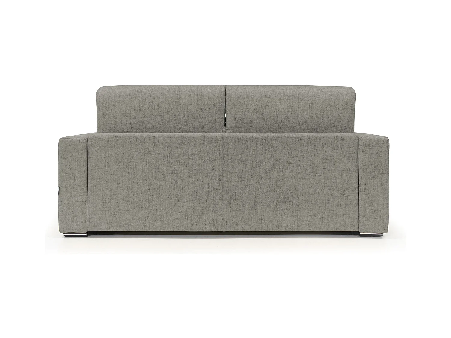 Nixon Sofá convertible con colchón H2O en tela impermeable 200 cm (mat. 140x197) Taupe