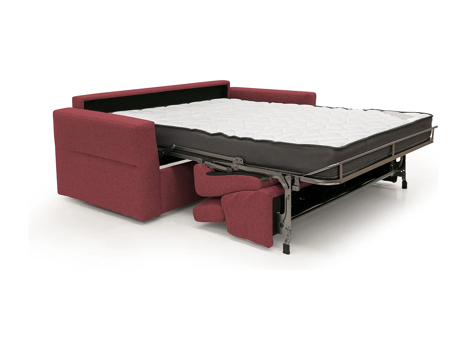 Avalon Divano letto con materasso H18 220 cm (mat. 160x197 cm) talpa