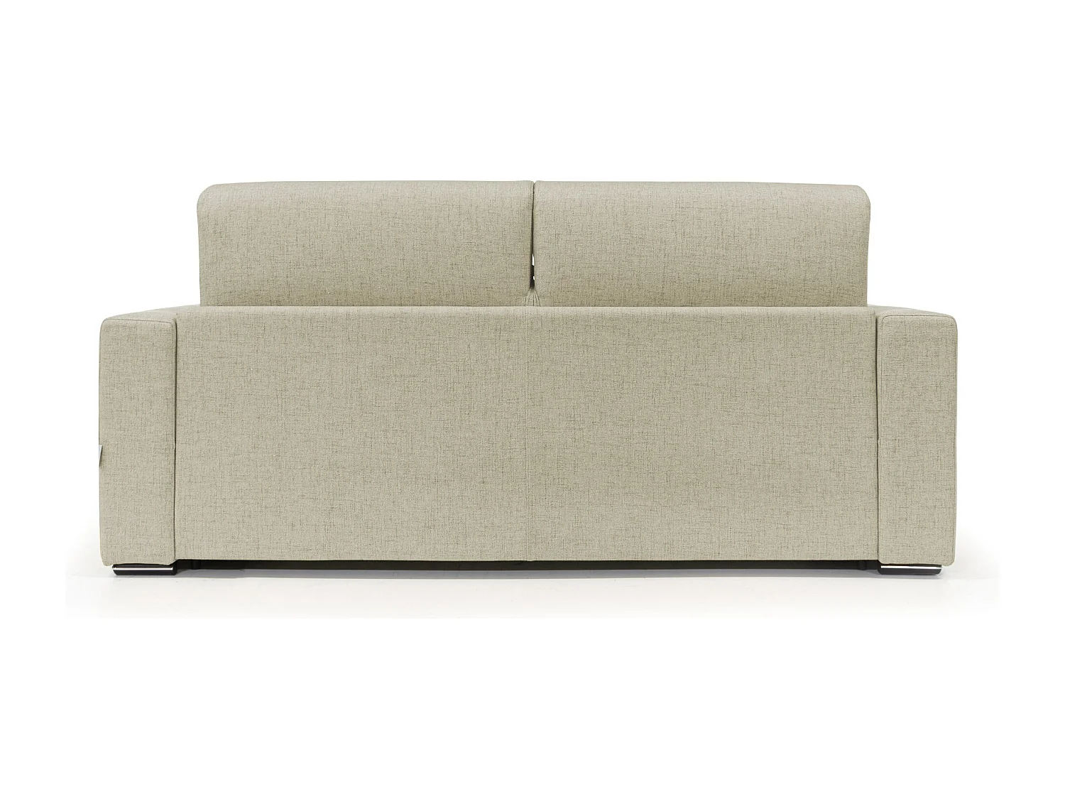 Nixon Schlafsofa mit 20 cm Matratze aus wasserfestem Stoff T03 220 cm (mat. 160x197) Beige