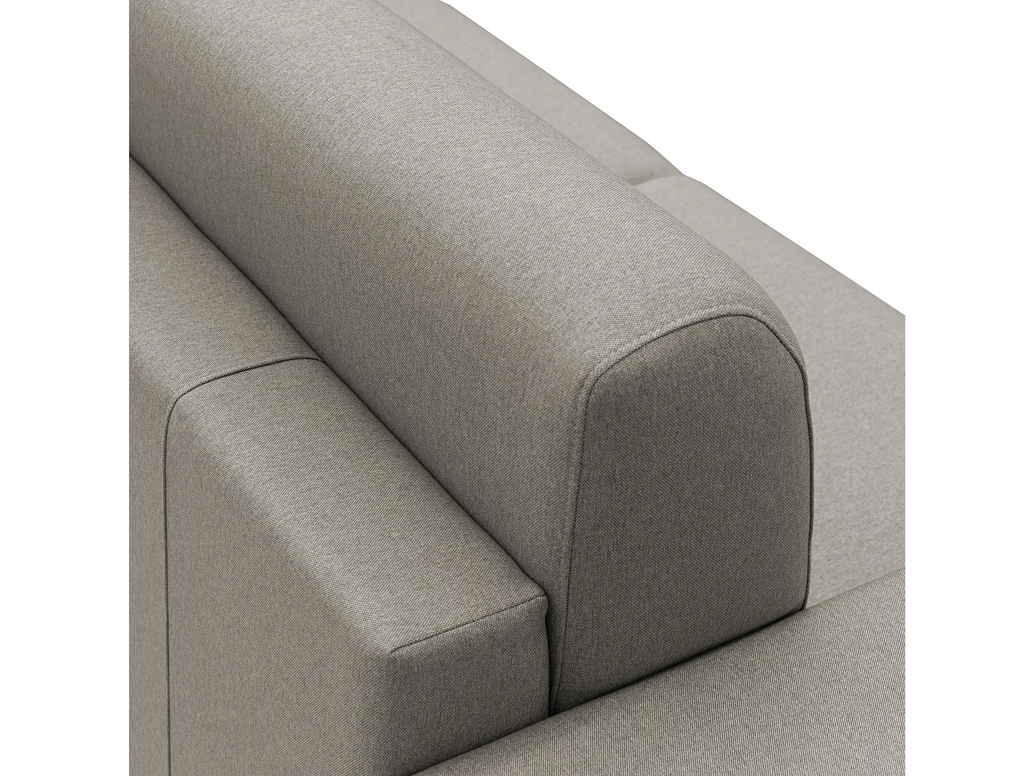 Chris Divano letto angolare 5 posti in tessuto impermeabile T13 288 cm Sinistro (mat. 160x197) tortora