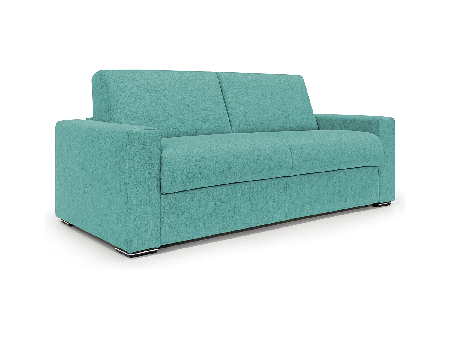 Nixon Canapé convertible matelas h20 en tissu imperméable T03 220 cm (mat. 160x197) vert aquamarine