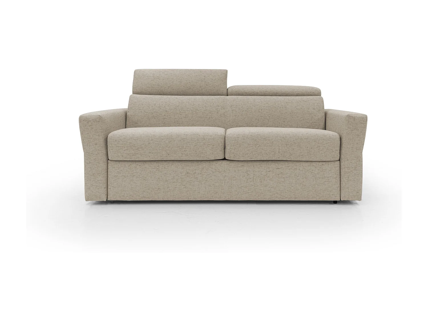 Avalon Schlafsofa mit 18 cm hoher Matratze aus wasserfestem Stoff T03 180 cm (120x197) beige