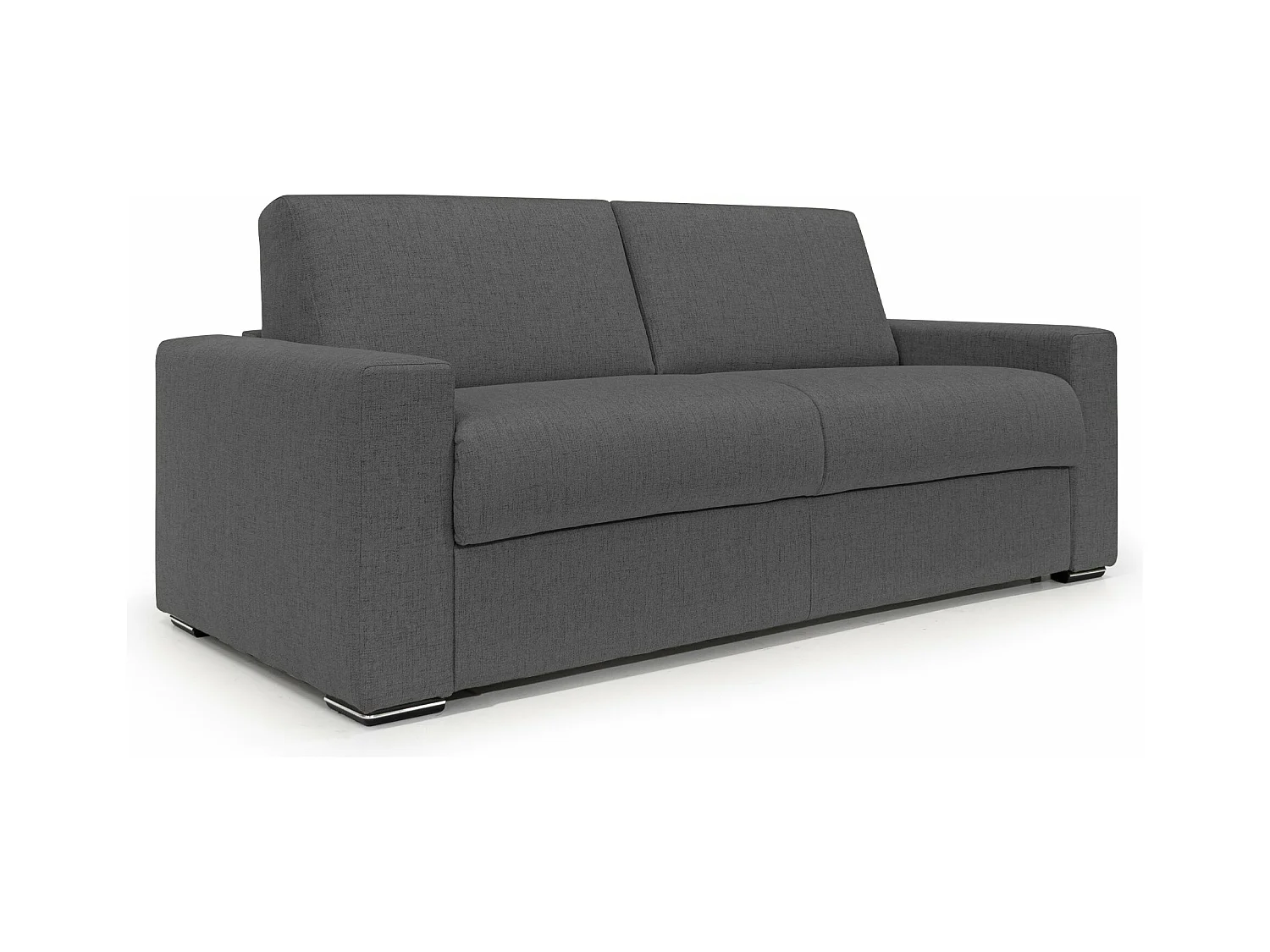 Nixon Canapé convertible matelas h20 en tissu imperméable T03 200 cm (mat. 140x197) anthracite