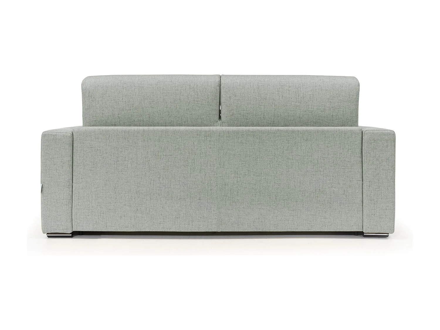 Nixon Schlafsofa mit 20 cm Matratze aus wasserfestem Stoff T03 220 cm (mat. 160x197) Hellgrau