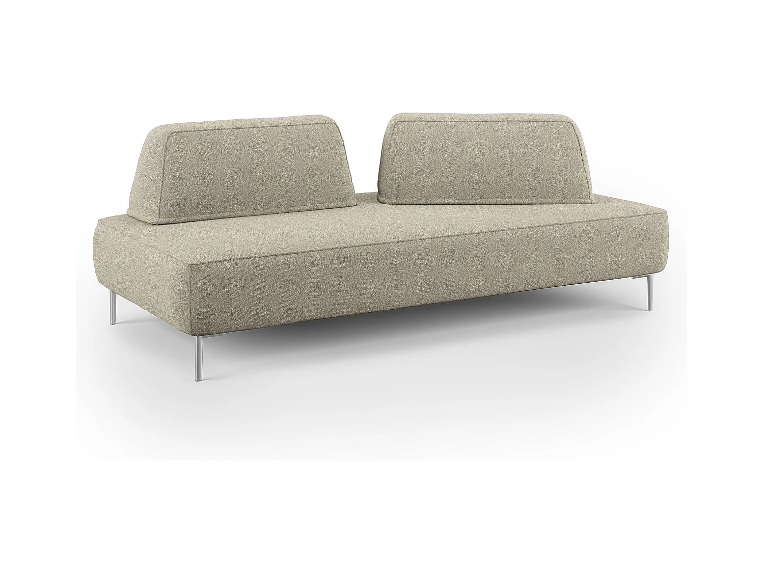 Newton Canapé modulable avec dossier amovibles T07 212 cm beige