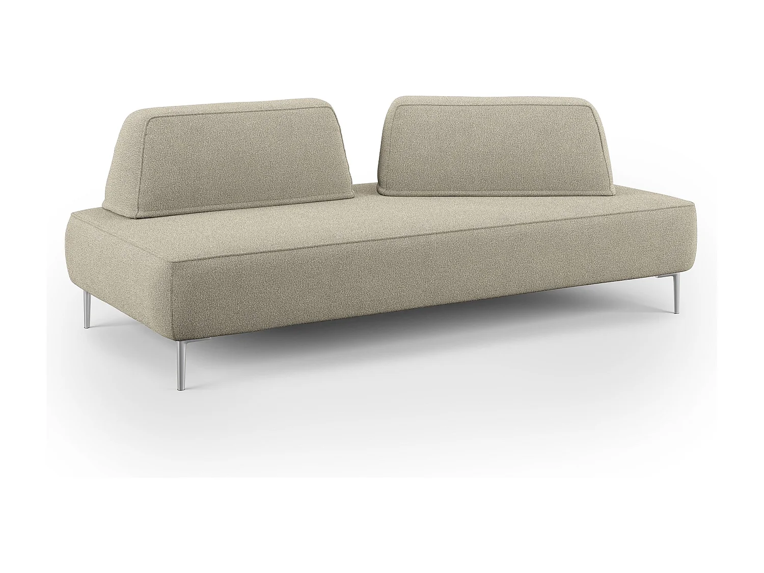 Newton modulares Sofa mit beweglichen Rückenlehnen T07 212 cm beige