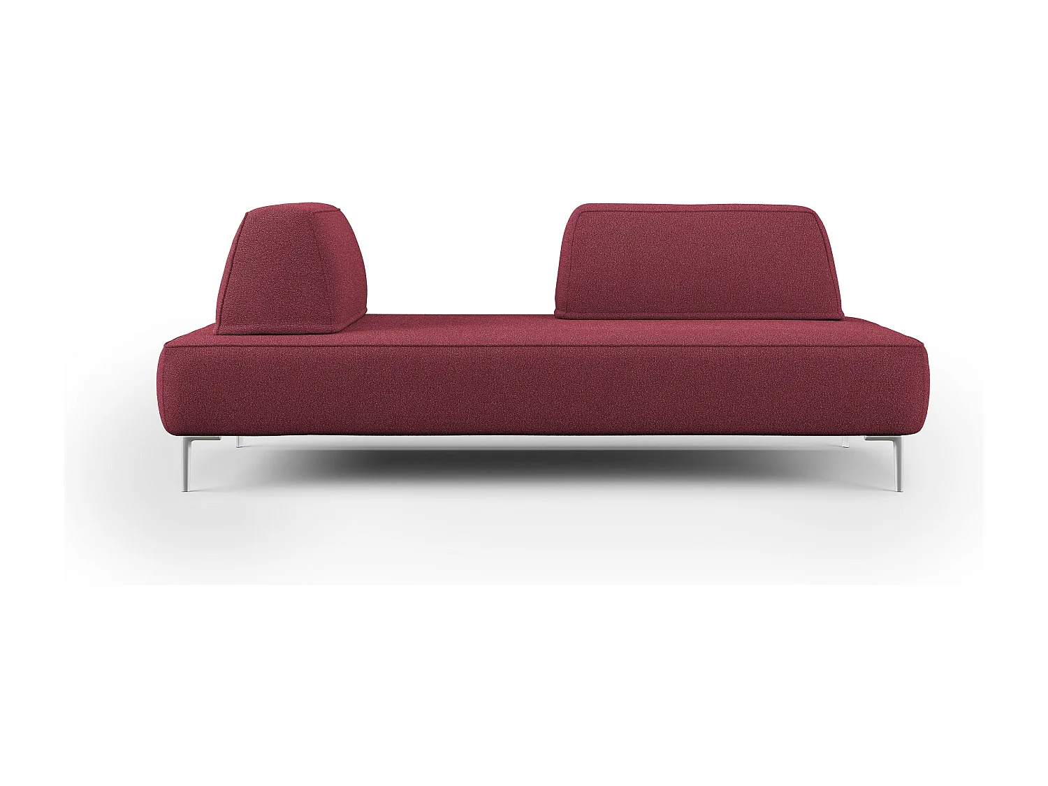 Newton modulares Sofa mit beweglichen Rückenlehnen T07 167 cm rot