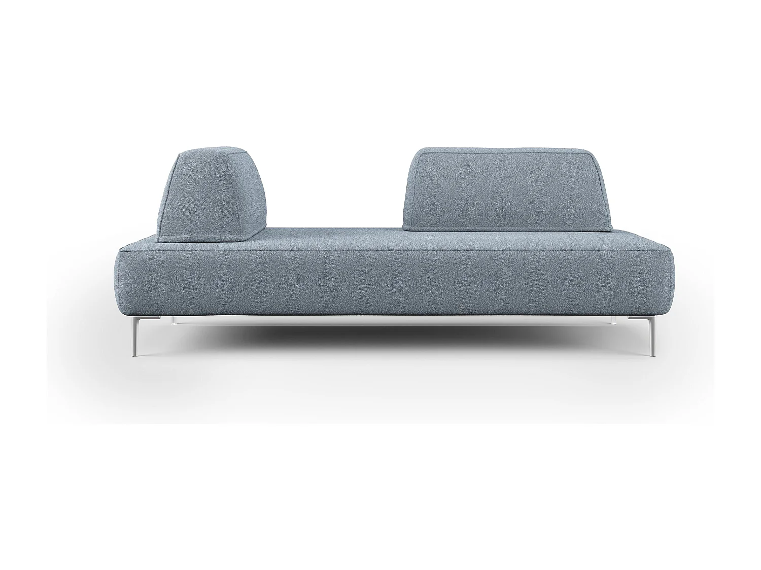 Newton modulares Sofa mit beweglichen Rückenlehnen T07 212 cm baby blau