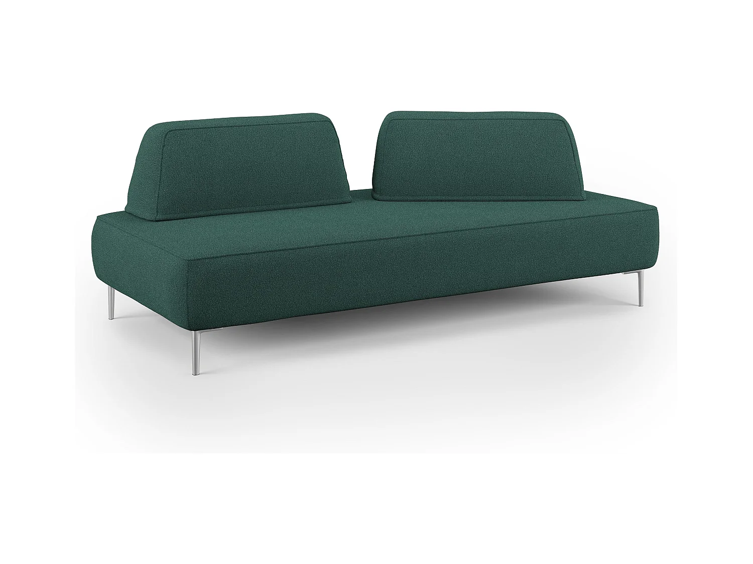 Newton Canapé modulable avec dossier amovibles T07 167 cm vert