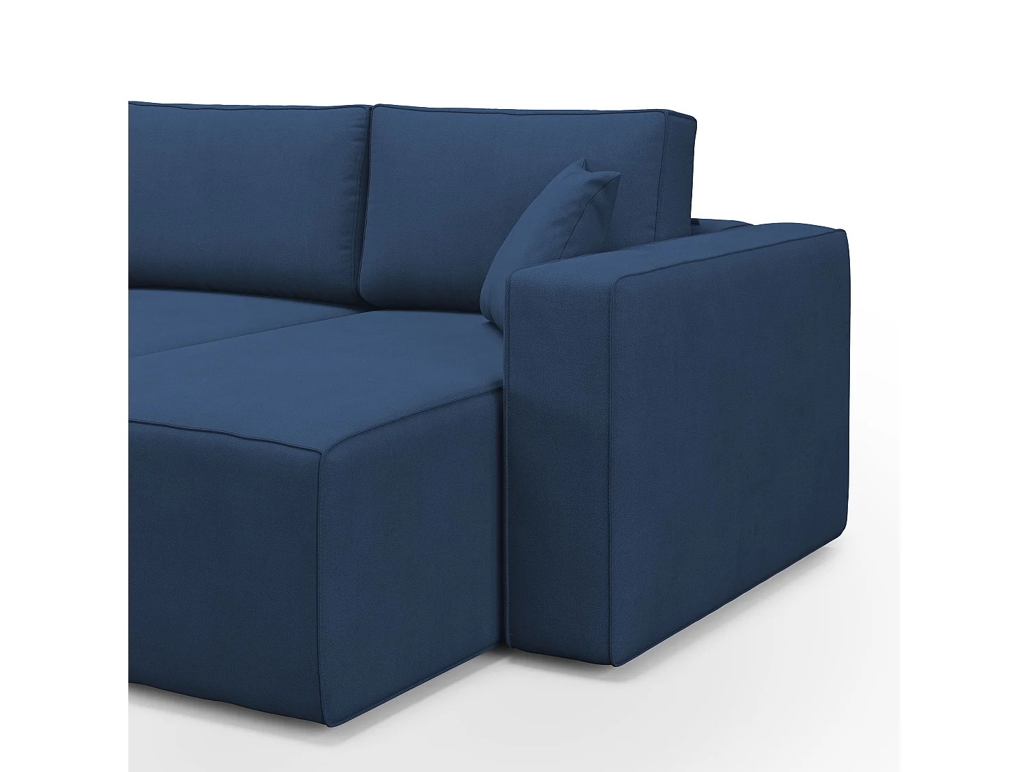 Morfeo Divano 3 sedute tessuto impermeabile 245 cm blu