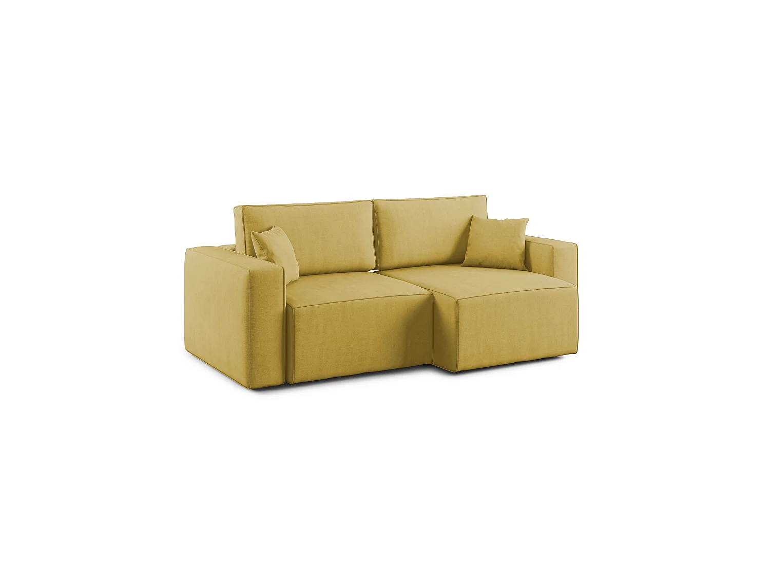 Morfeo Divano in tessuto impermeabile 180 cm  giallo