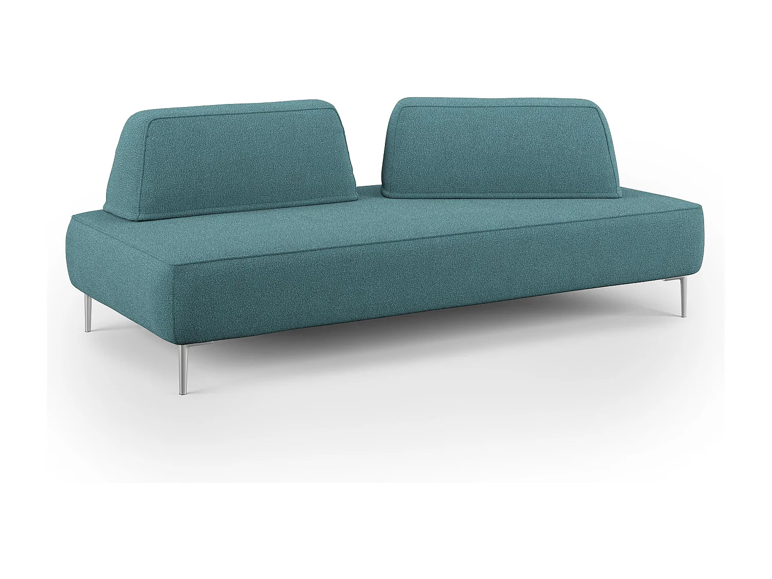 Newton Canapé modulable avec dossier amovibles T07 212 cm bleu ciel