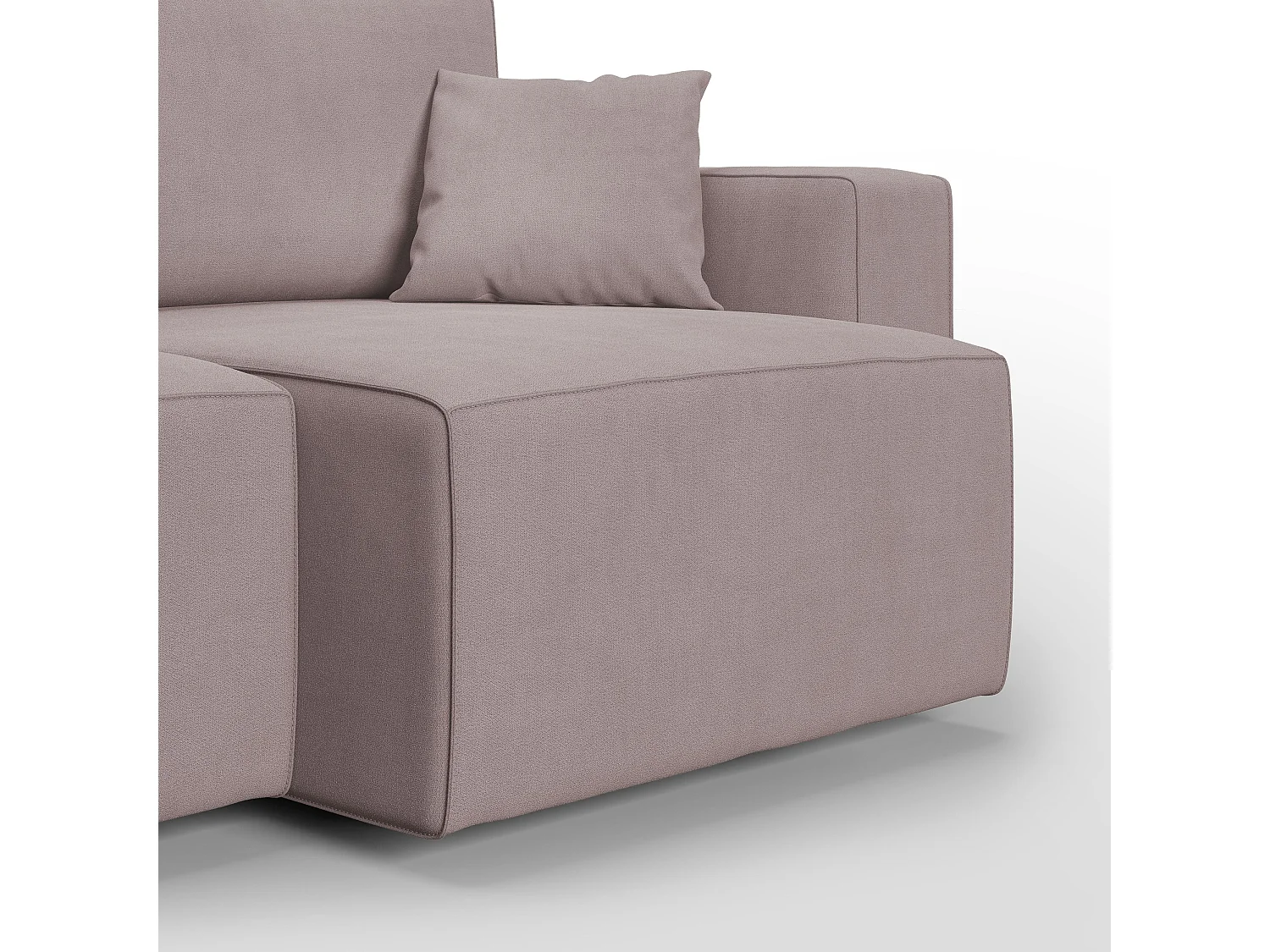 Morfeo Divano in tessuto impermeabile 180 cm  rosa