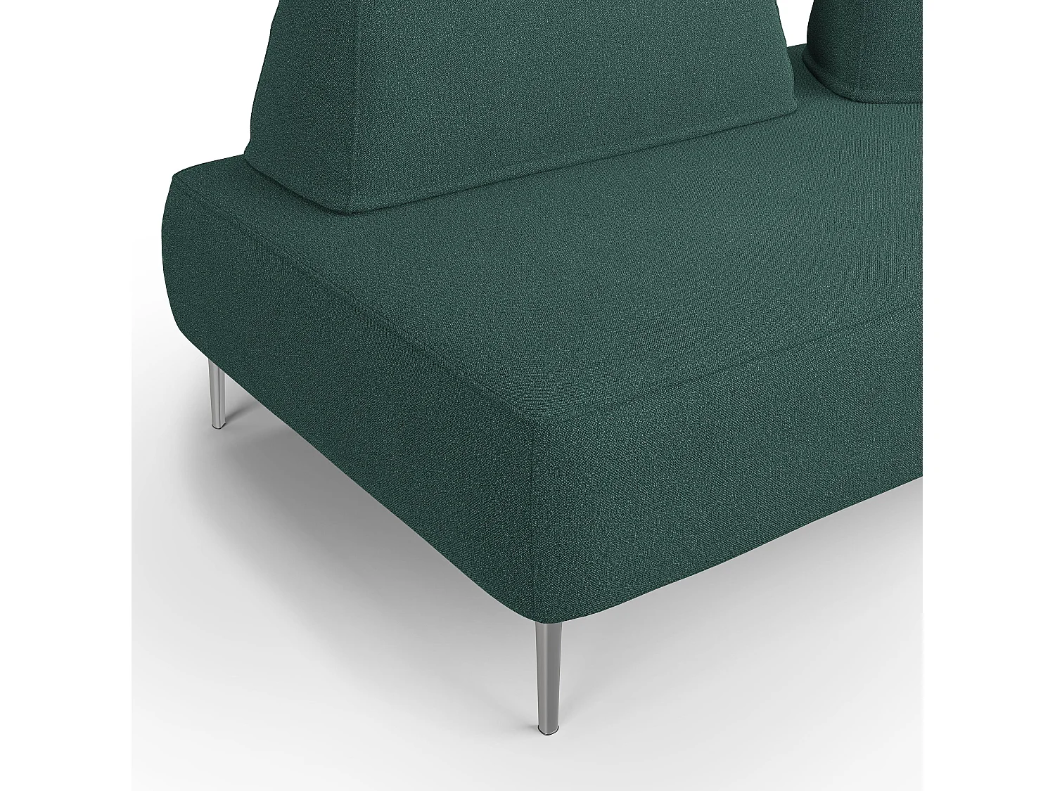 Newton modulares Sofa mit beweglichen Rückenlehnen T07 212 cm grün