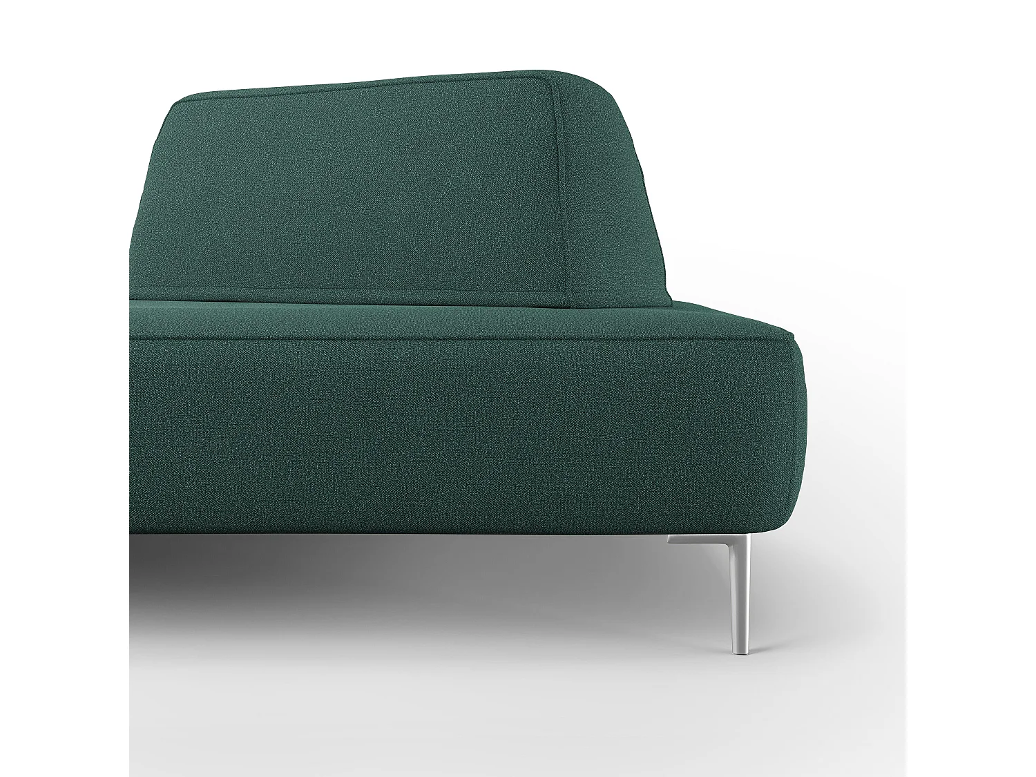 Newton Divano modulare con schienali movibili T07 212 cm verde