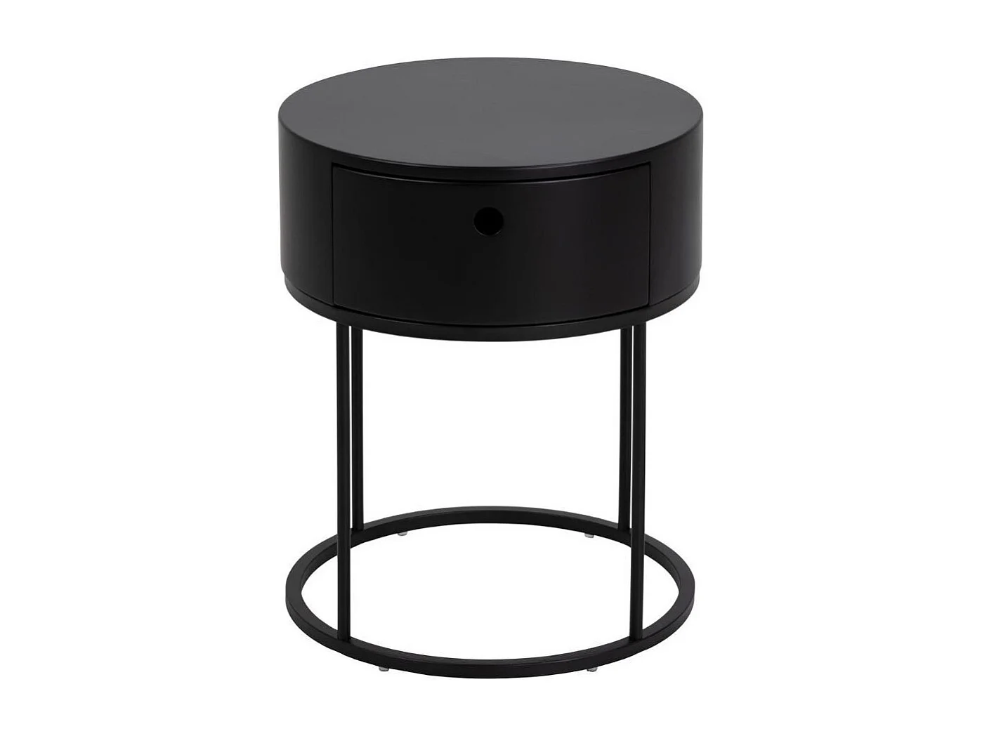 Table de chevet ronde de style contemporain - LILA