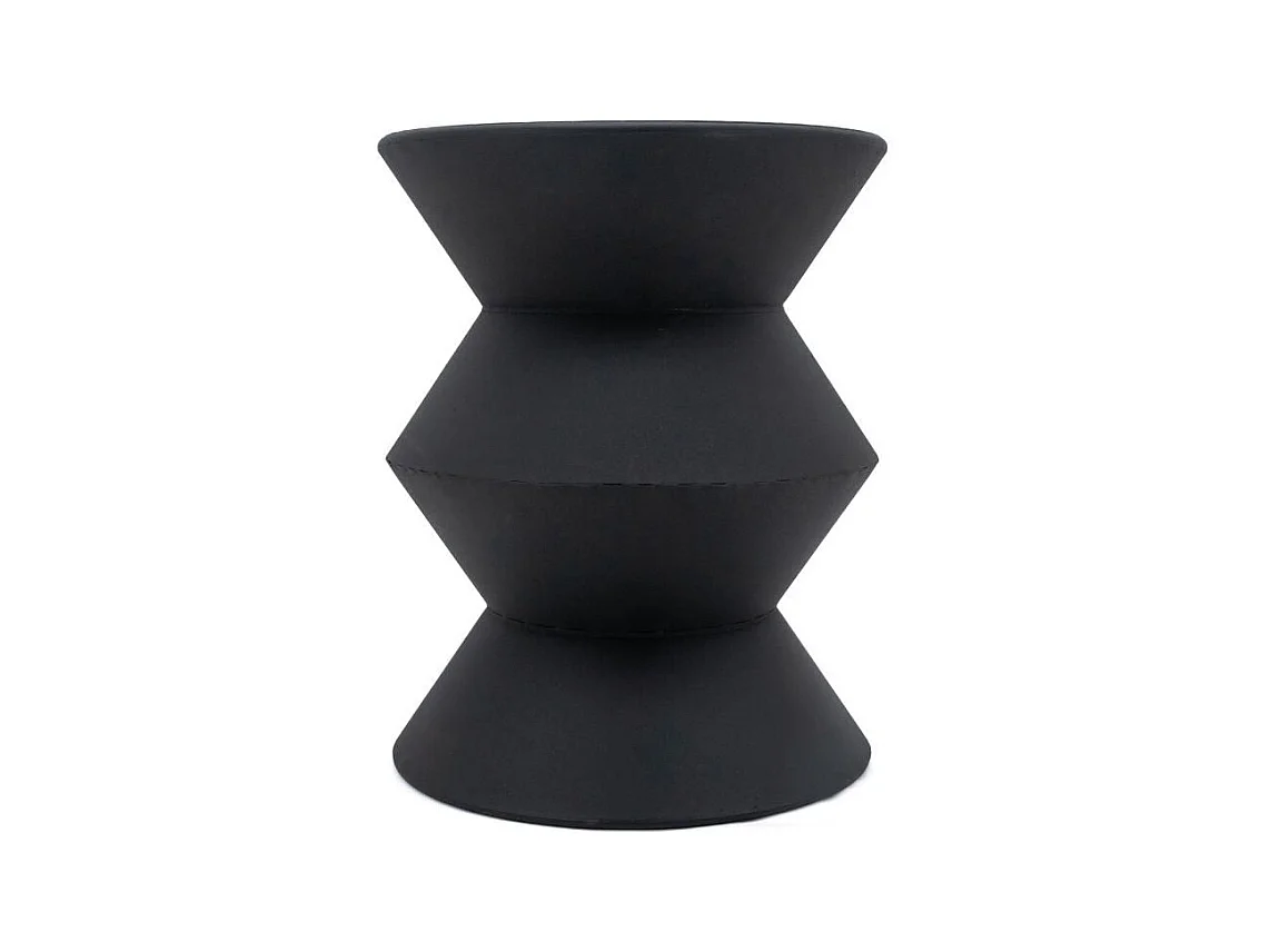 Bout de canapé en métal ZigZag