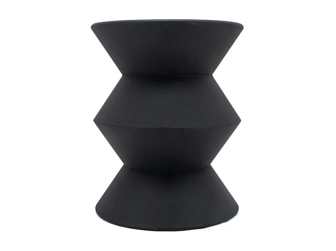 Bout de canapé en métal ZigZag