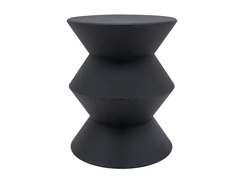 Bout de canapé en métal ZigZag